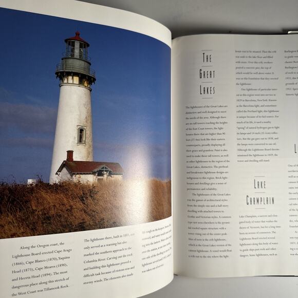 Lighthouses - Hardcover By Holland, F Ross - Dustcover 1997 - Picture 10 of 10